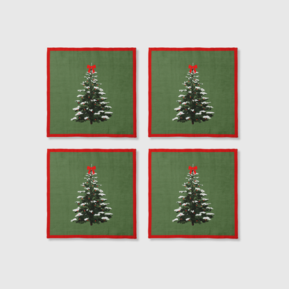 Prim Pine Napkin | Set of 4