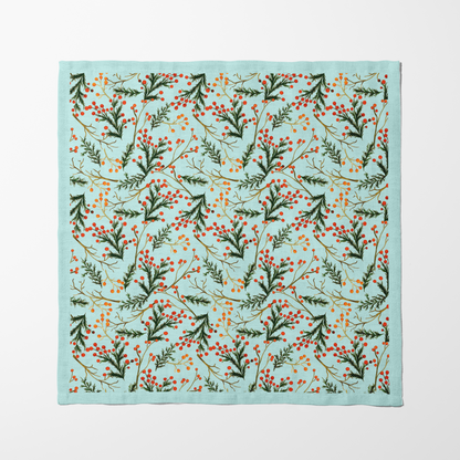 Mint Mistletoe Napkin