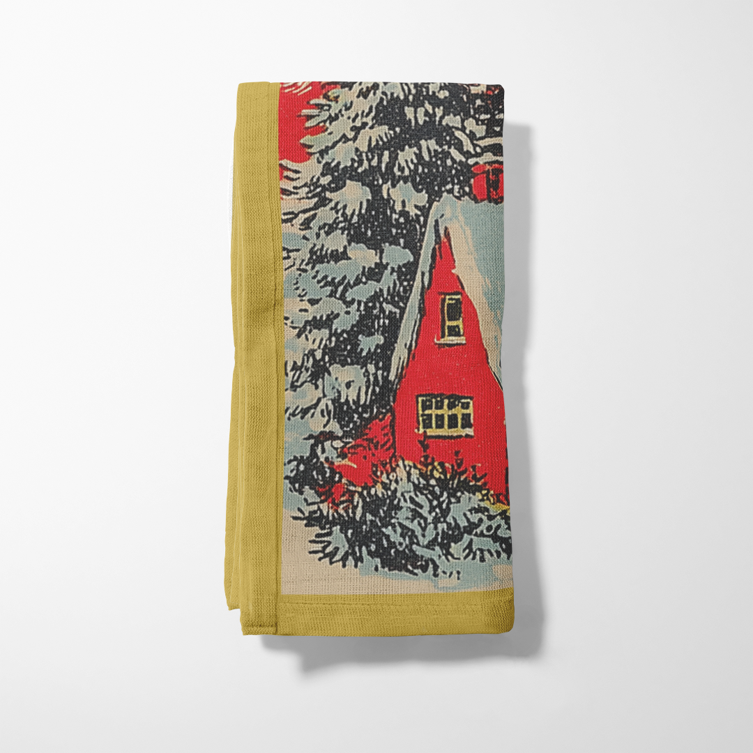 Winter Village Napkin