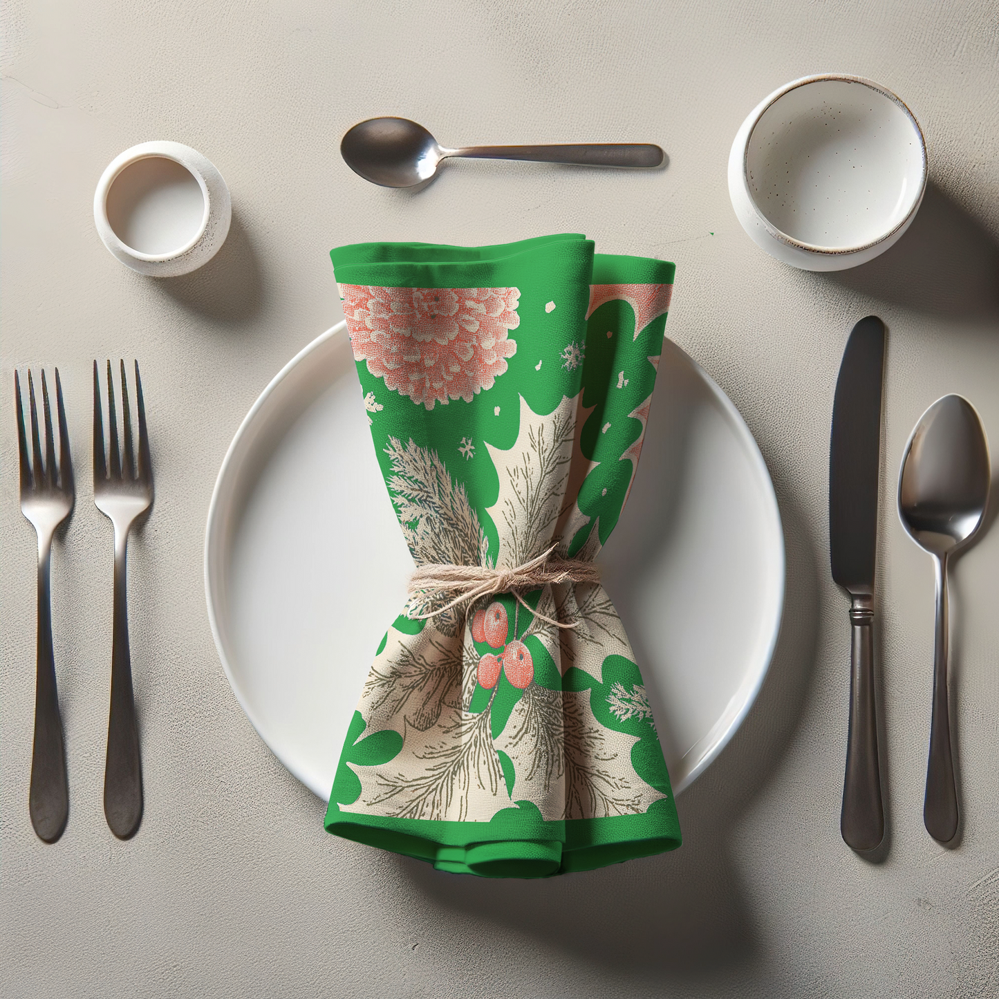Jolly Holly Napkin